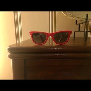 Women’s Ray-Ban Red Wayfarer Sunglasses